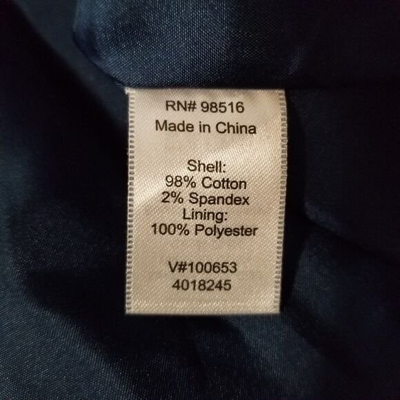 Coldwater Creek Women's Jacket Blazer Size 10 Boho Floral Artsy - Picture 9 of 9